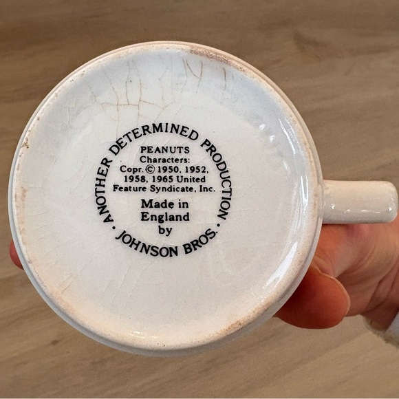 Peanuts 1965 Vintage Mug - Picture 4 of 5